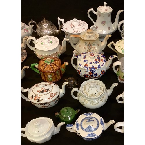 78 - Teapots - 19th century and later, Staffordshire, Art Deco, novelty; qty (4 boxes)