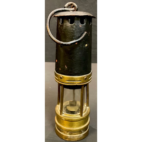 81 - Coal Mining History - a 19th century miner's lamp