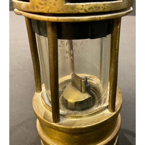 81 - Coal Mining History - a 19th century miner's lamp