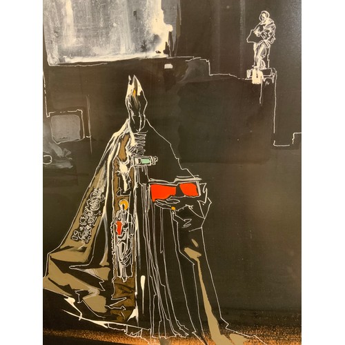 52 - Emvin Cremona
Papal Image
signed, dated '77, 63cm x 50cm