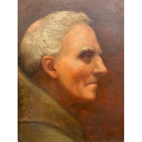 78 - School Of Jean Mitchell
Portrait of a Friar
oil on canvas, 33cm x 28cm