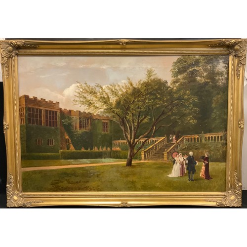 159 - W. H. Perkins,
Haddon hall,
signed, oil on canvas, 51cm x 76cm.