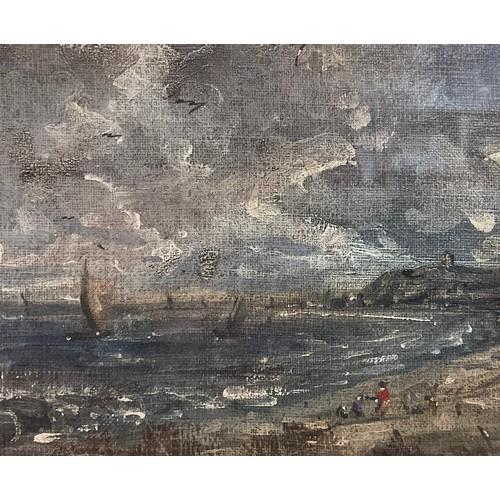 232 - English School (20th century)
Stormy Day
oil on canvas, 17cm x 20cm