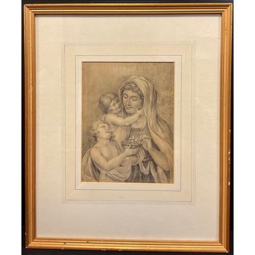 237 - In the Old Master Manner
Woman and Child with a basket
pencil, 22cm x 17cm