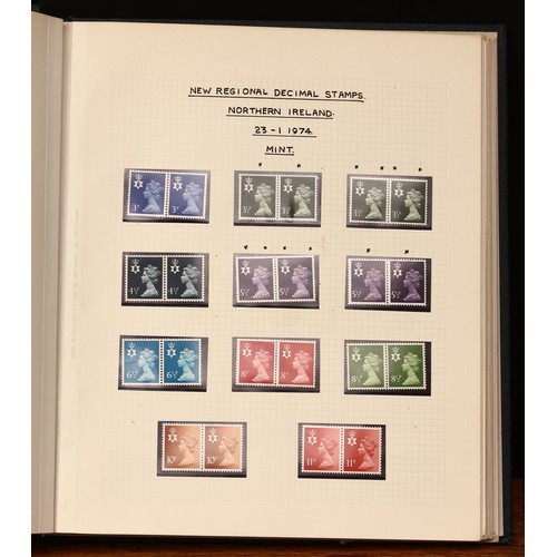 4311 - Stamps - GB Regional Definitive collection 1958-1984, all identified gum variations, etc, UMM and us... 