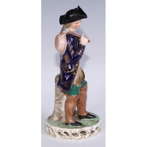 787 - A Sampson Hancock Derby figure, 22.5cm high, marked and inscribed in puce 1st Figures Fired, January... 