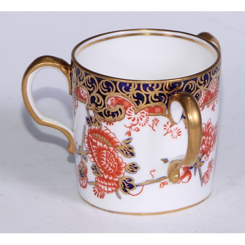 620 - A Royal Crown Derby 2649 pattern tyg, 6cm high, printed marks; others, various Imari patterns, (4)