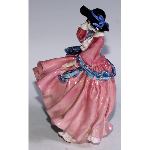 752 - A Royal Doulton figure, Polly Peachum, Beggars Opera, HN549, 11.5cm high, printed and painted marks;... 