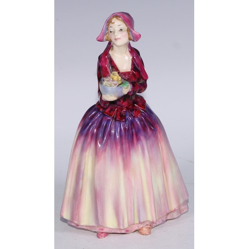 752 - A Royal Doulton figure, Polly Peachum, Beggars Opera, HN549, 11.5cm high, printed and painted marks;... 