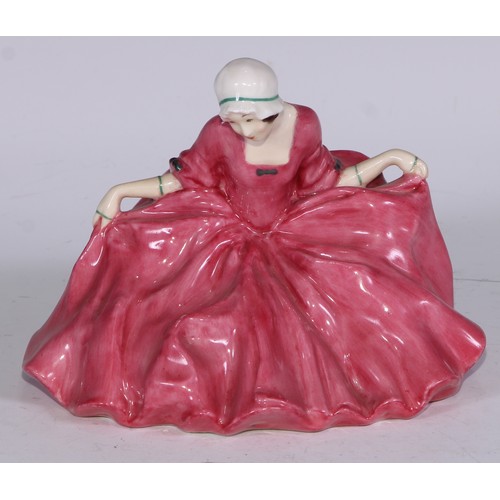 752 - A Royal Doulton figure, Polly Peachum, Beggars Opera, HN549, 11.5cm high, printed and painted marks;... 