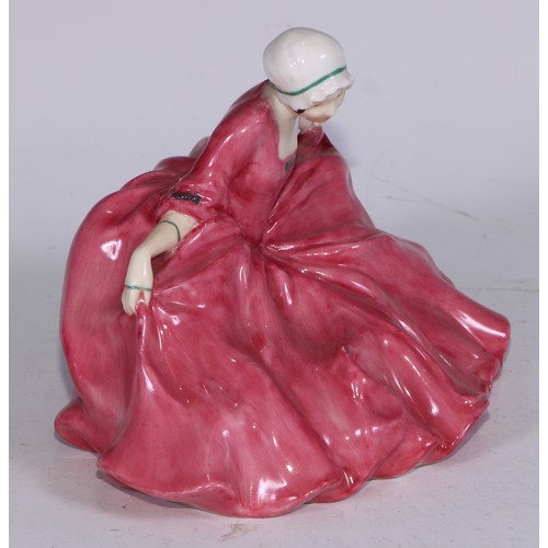 752 - A Royal Doulton figure, Polly Peachum, Beggars Opera, HN549, 11.5cm high, printed and painted marks;... 