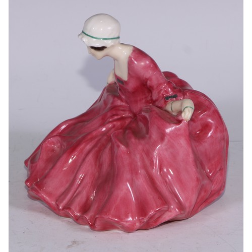 752 - A Royal Doulton figure, Polly Peachum, Beggars Opera, HN549, 11.5cm high, printed and painted marks;... 