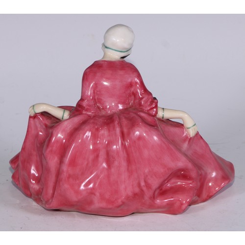 752 - A Royal Doulton figure, Polly Peachum, Beggars Opera, HN549, 11.5cm high, printed and painted marks;... 