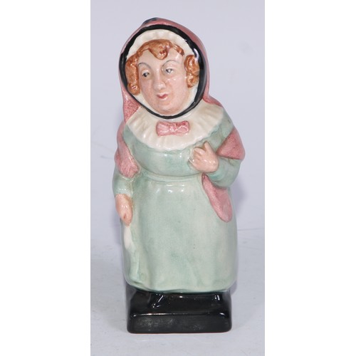 754 - A Royal Doulton figure, The Auctioneer, HN2988, 22.5cm high, printed mark; another, Fat Boy; others,... 