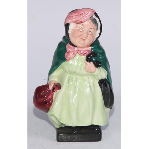 754 - A Royal Doulton figure, The Auctioneer, HN2988, 22.5cm high, printed mark; another, Fat Boy; others,... 