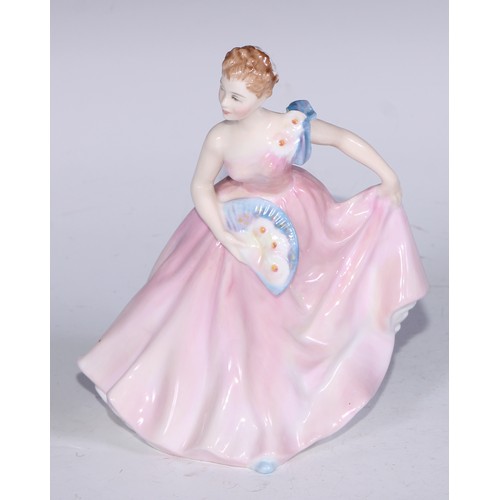 750 - A Royal Doulton figure, Monica, HN1467 another, Invitation, HN2170; others (11)