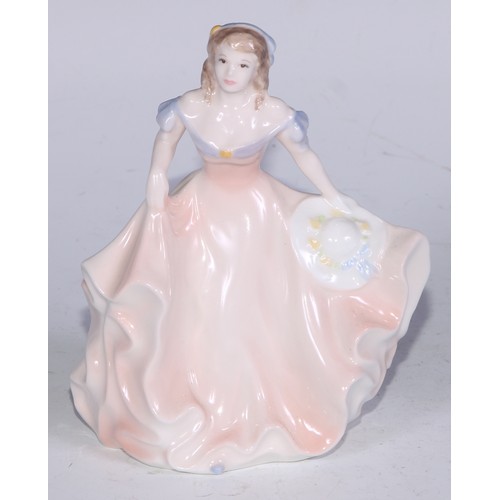 750 - A Royal Doulton figure, Monica, HN1467 another, Invitation, HN2170; others (11)