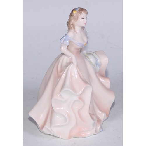 750 - A Royal Doulton figure, Monica, HN1467 another, Invitation, HN2170; others (11)