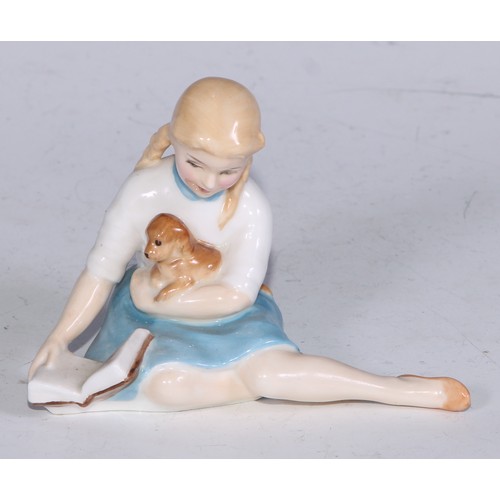 750 - A Royal Doulton figure, Monica, HN1467 another, Invitation, HN2170; others (11)