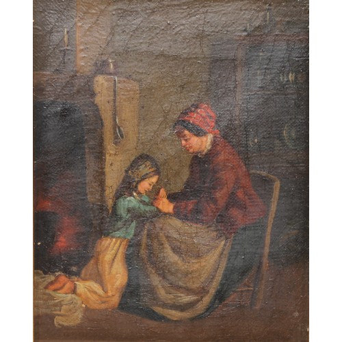 435 - Continental School (19th century)
A Pair, Prayer Time and At The Chapel Door
oils on canvas, 15.5cm ... 