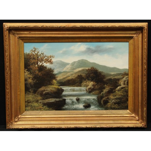 504 - R. Marshall (British, 19th Century)
Rocky River
signed R Marshall, oil on canvas, 49.5cm x 75cm