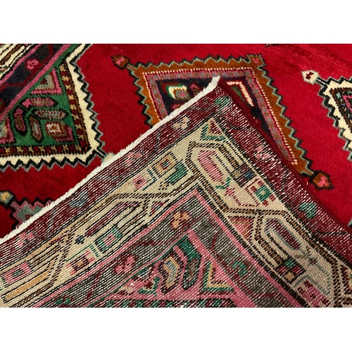 69 - A North-west Persian Malayer runner carpet / rug, 301cm x 85cm