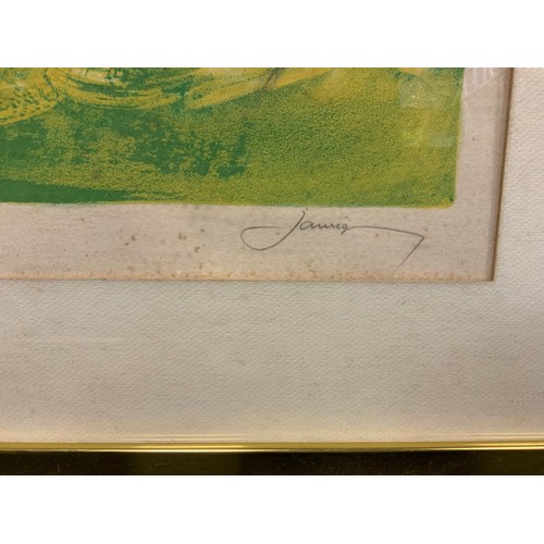 124 - Jameiq, by and after, 'The last Furlong' signed in pencil to margin, limited edition no. 39/100, scr... 