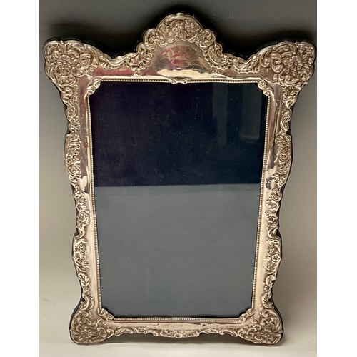 367 - A large silver photograph frame, Sheffield 1993, 37.5cm high