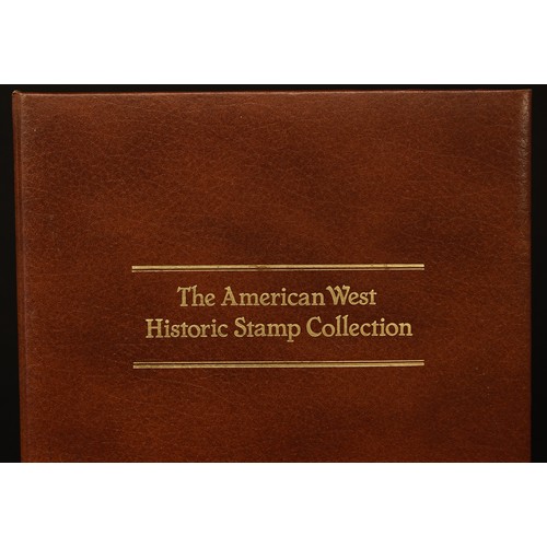 578 - Stamps - The American West Historic Stamp collection, 50 covers and UMM stamps housed in a beautiful... 