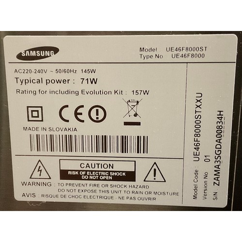 722 - A Samsung Series 8 46