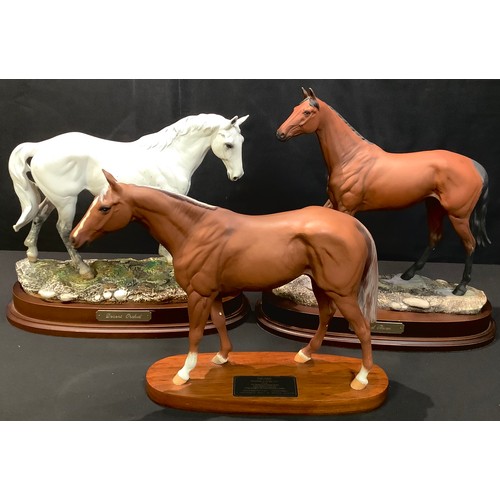 12 - A Royal Doulton model, Desert Orchid, DA134, modelled by JG Tongue, limited edition 2,849/7,500, sig... 