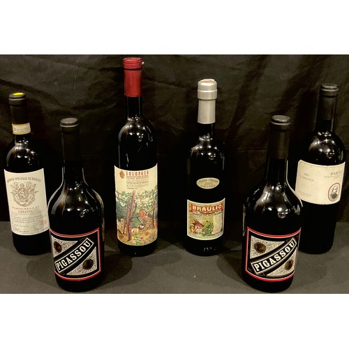 87 - Solopaca Rosso Superiore 1995;   Braulio Bormio Amaro Alpino Riserva Speciale 2001;  Pigassou Rouge ... 