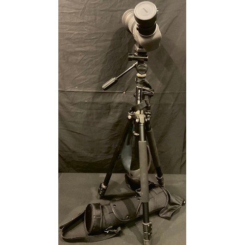 177 - A Nikon EDG Fieldscope, with Nikon FEP-20-60 waterproof lens, Velbon Delta V tripod stand (2)