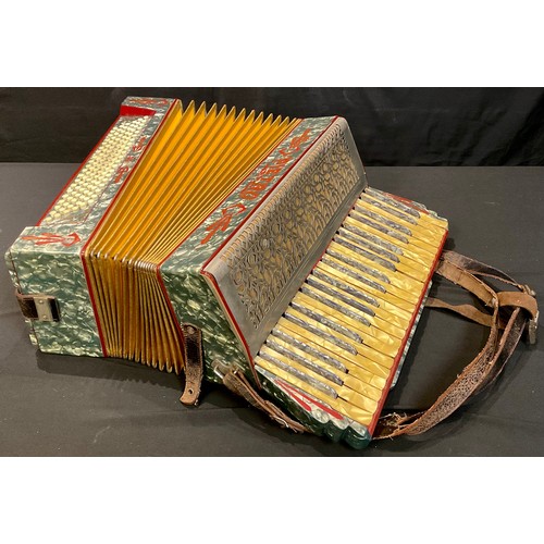 197 - Musical Instruments - a Pietro piano accordion, cased