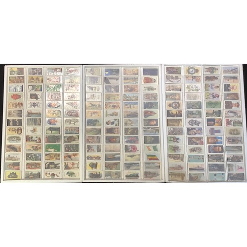 160A - A large collection of Card Collector's Society reproduction cigarette cards, in unused condition wit... 