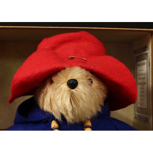 4051 - A Special Edition Paddington Bear teddy bear, amber and black plastic eyes, pronounced snout with bl... 