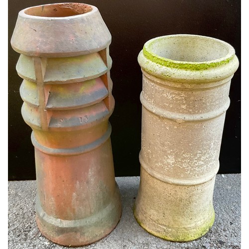 3068 - A terracotta chimney pot, 75cm high;  another, smaller (2)


**Please note that some of the lots in ... 