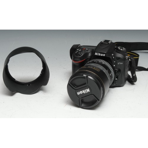 1756 - Photography - a Nikon D7100 DSLR camera, Nikkor AF-S 17-55mm f2.8 G lens; MH-25 charger.