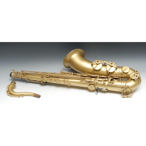 1312 - A Yamaha tenor saxophone YTS - 62, with Otto Link mouth piece, soft carry case