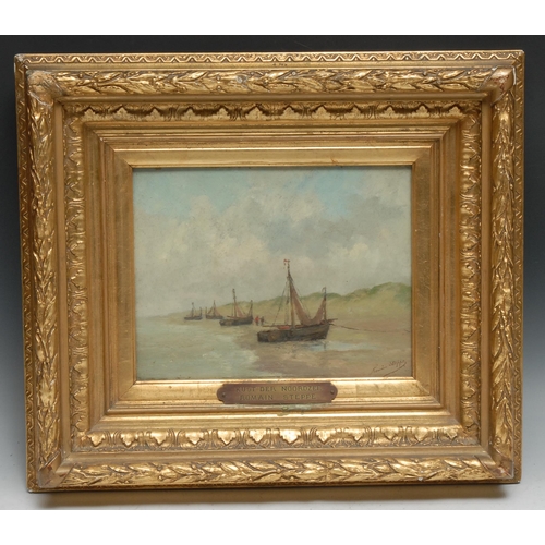 1229 - Romain Steppe (1859-1927)
Kust Der Noordzee
signed, oil on panel, 18 x 23.5cm