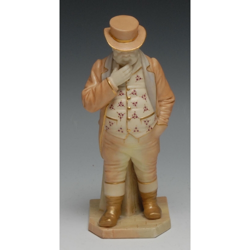 618 - A Royal Worcester figure, modelled by James Hadley, John Bull, from the Countries of the World serie... 