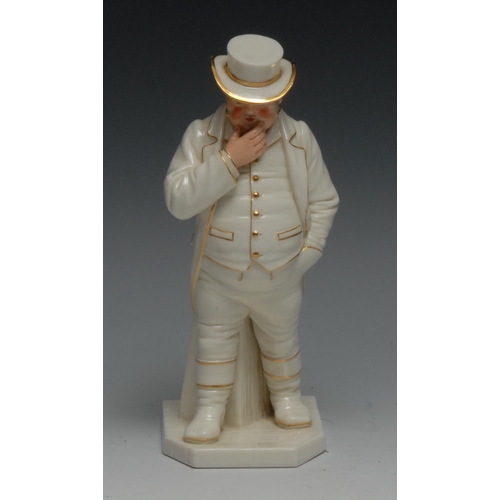 674 - Royal Worcester figure, modelled by James Hadley, Englishman, from the Countries of the World series... 