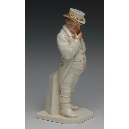 674 - Royal Worcester figure, modelled by James Hadley, Englishman, from the Countries of the World series... 