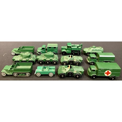 331 - Toys and Juvenalia - a collection of Lesney military vehicles, each unboxed (12)