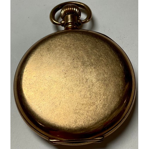 479 - A Limit gold plated hunter pocket watch