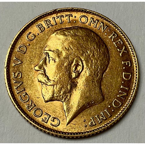 529 - Coins - GB, George V half sovereign, 1925