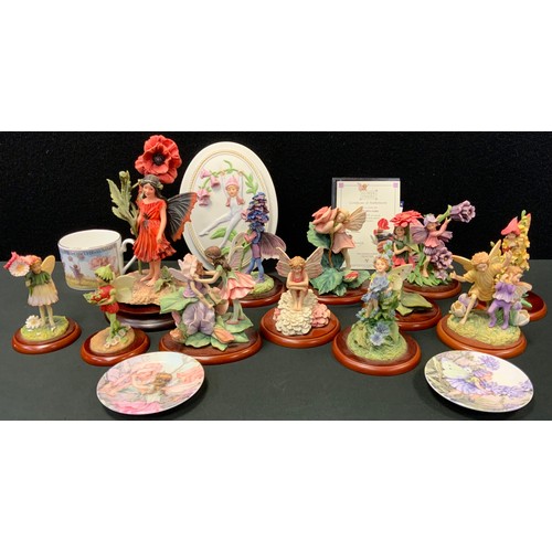 117 - A Border Fine Arts Flower Fairies figure, The Poppy Fairy, limited edition, 103/500, with certificat... 