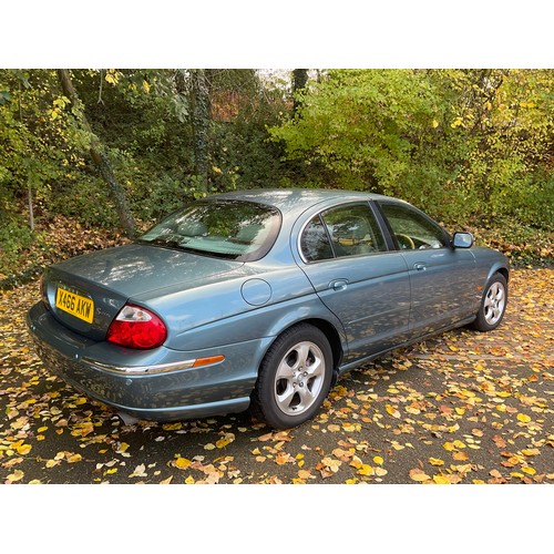 1 - A 2000 Jaguar S-Type four door saloon car, 3.0 litre V6 SE, petrol, five speed automatic, registrati... 