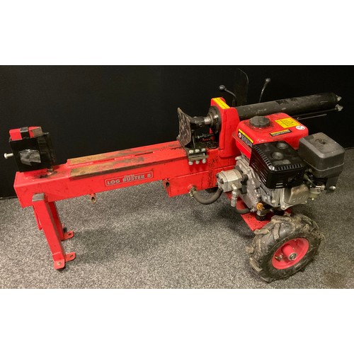 279 - Tools - A Clarke ‘Log Buster 8’ 10 tonne log splitter, 6.5 HP petrol engine.