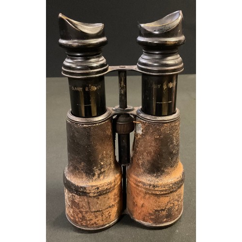 329A - A pair of early 20th century Army & Navy binoculars